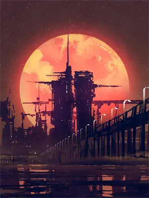 星河沉溺落叶难追